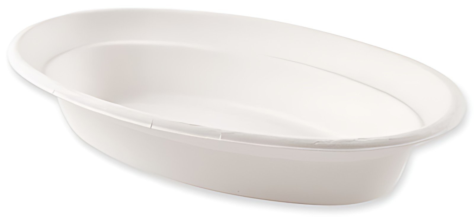 NATURE Star Plat en canne à sucre, ovale, 680 ml, blanc