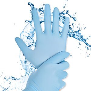 HYGOSTAR Gant en nitrile Rapid-On, XL, non poudré, bleu