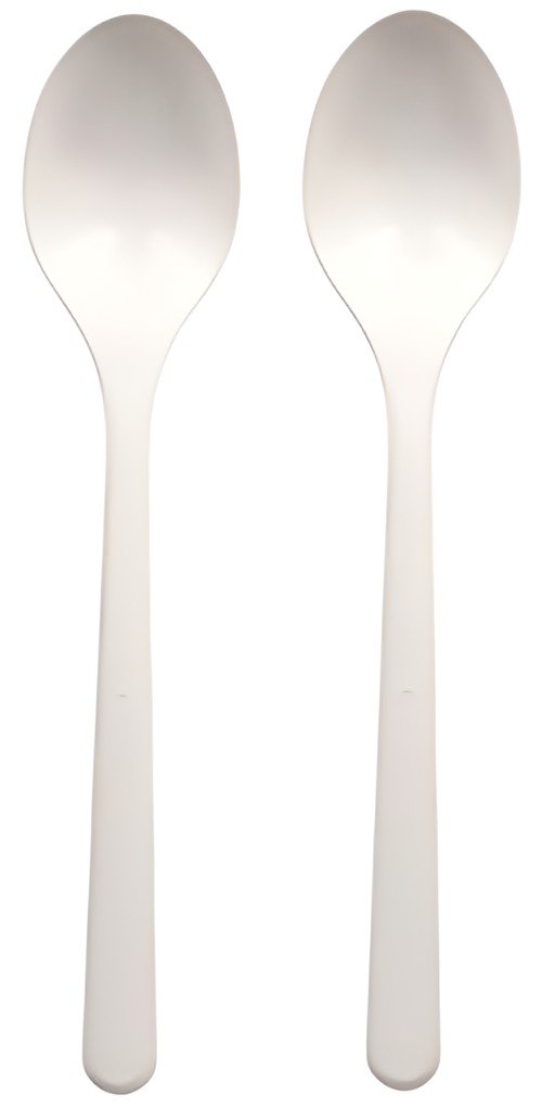 PAPSTAR Cuillère réutilisable, longueur: 185 mm, blanc
