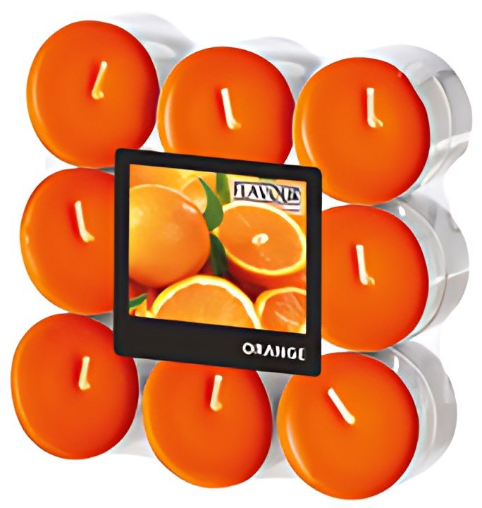 FLAVOUR by Gala Bougie chauffe-plat "Orange"
