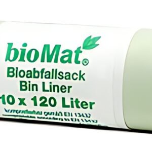 bioMAT Sac compostable, 120 litres, vert