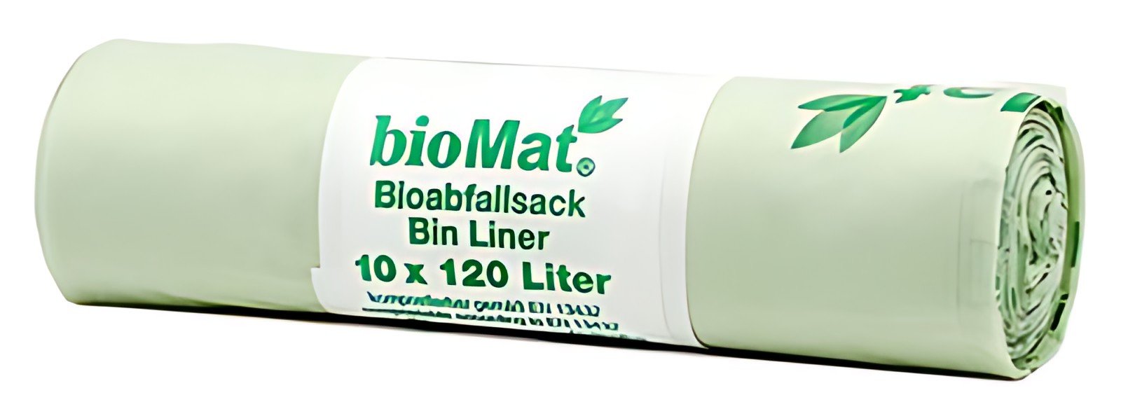 bioMAT Sac compostable, 120 litres, vert
