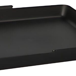 PAPSTAR Barquette Circulware, carré, 1 compartiment, noir