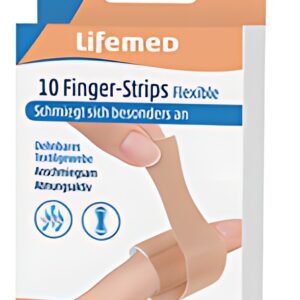 Lifemed Pansements pour doigts "Flexible", pack de 10, chair