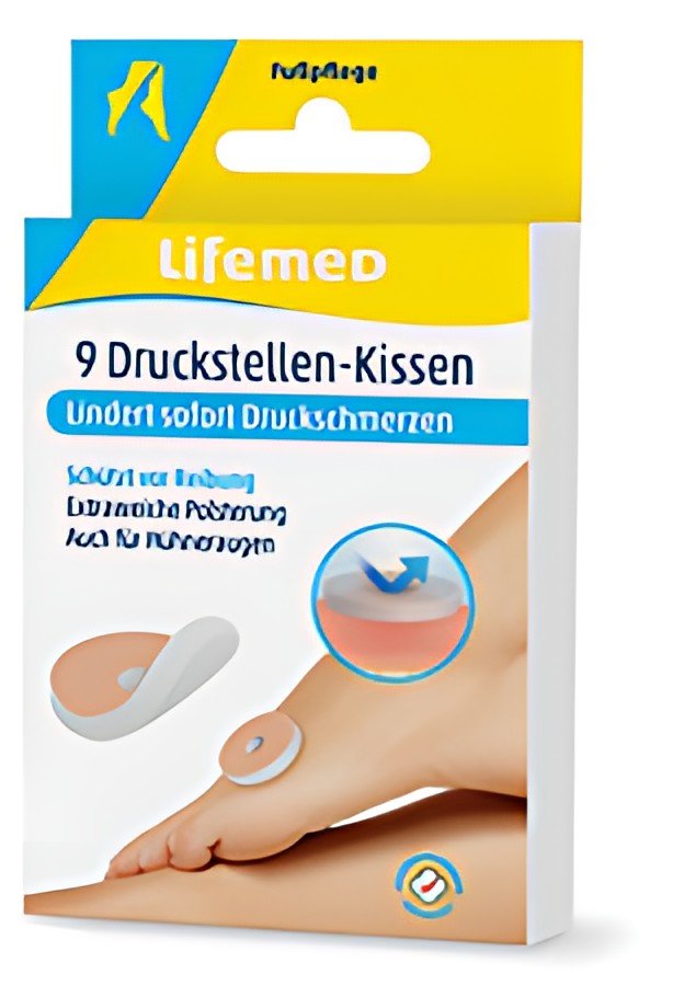 Lifemed Patch de protection, couleur chair, paquet de 9