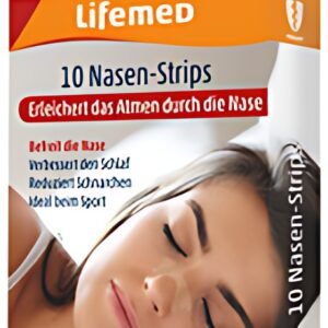 Lifemed Bandelettes nasales, 19 x 66 mm, ton chair