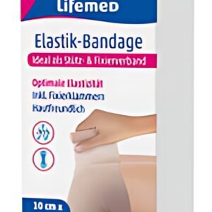 Lifemed Bandage élastique, couleur chair, 100 mm x 3,0 m
