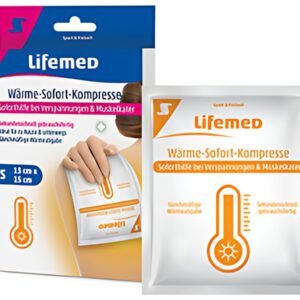 Lifemed Compresse de chaud instantané, 150 x 130 mm, blanc