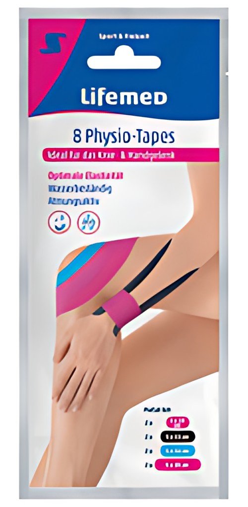 Lifemed Ruban de physio "Genou/poignet" assorti