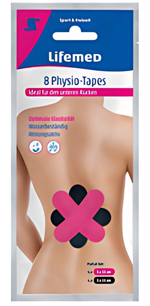 Lifemed Ruban de physio "Lombaires", assorti