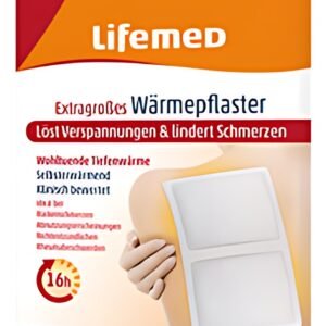 Lifemed Patch chauffant, 190 x 130 mm, blanc