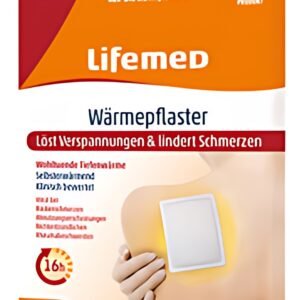 Lifemed Patch chauffant, 95 x 130 mm, blanc