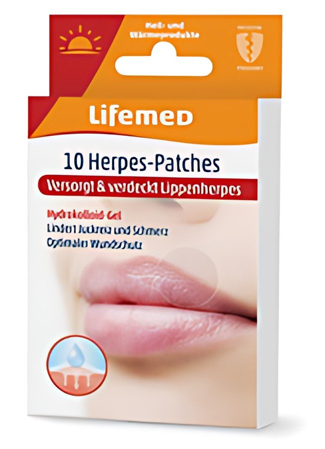 Lifemed Patch contre les boutons de fièvre, transparent