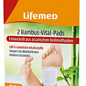 Lifemed Compresses vitales Bambou, 80 x 60 mm, blanc