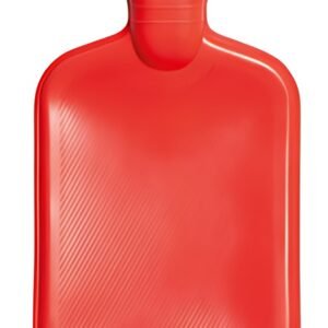 Lifemed Bouillotte, contenance : 2 litres, rouge