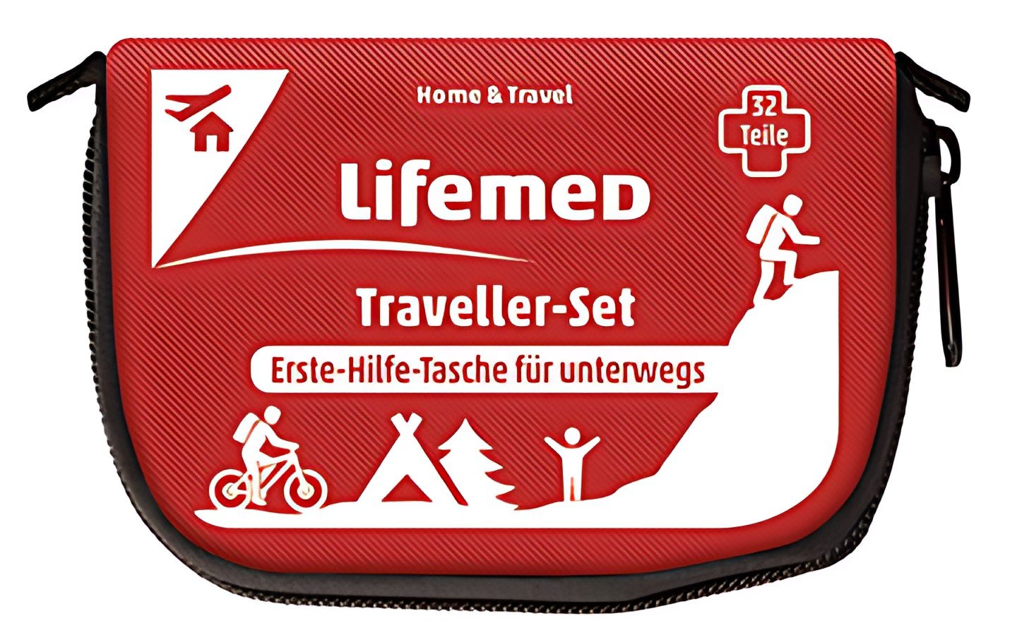 Lifemed Kit de premiers secours "Travel", 32 pièces