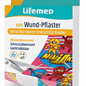 Lifemed Pansement pour enfants "Ninjas", 500 mm x 60 mm