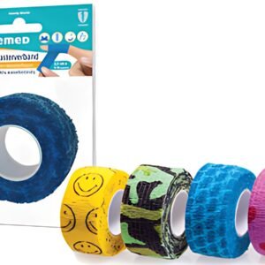 Lifemed Bande cohésive, auto-adhésive, assorti