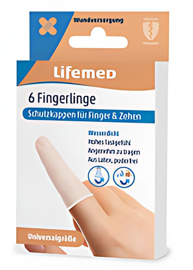 Lifemed Doigtier, taille unique, transparent