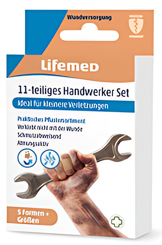 Lifemed Set de pansements "artisan", 11 pièces