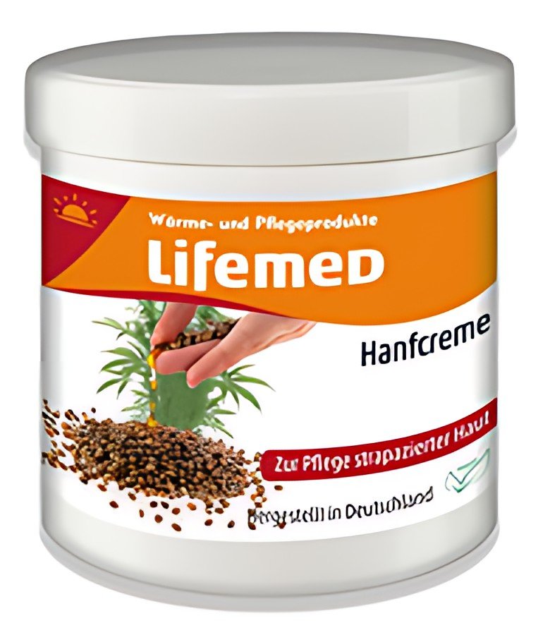 Lifemed Crème de chanvre, pot de 250 ml