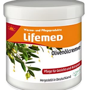 Lifemed Crème à l'huile d'olive, pot de 250 ml