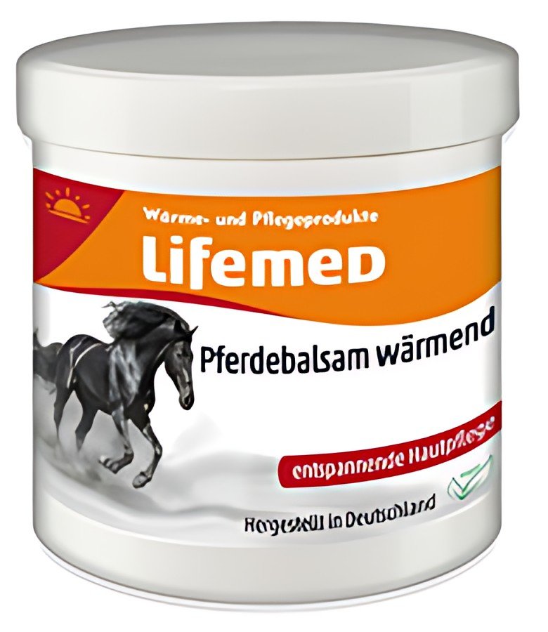Lifemed Baume du cheval, chauffant, pot de 250 ml