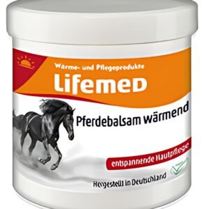 Lifemed Baume du cheval, chauffant, pot de 500 ml