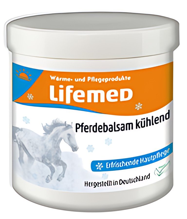 Lifemed Baume du cheval, rafraîchissant, pot de 250 ml