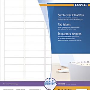 HERMA Etiquettes onglets SPECIAL, 45,7  x 16,9 mm, blanc