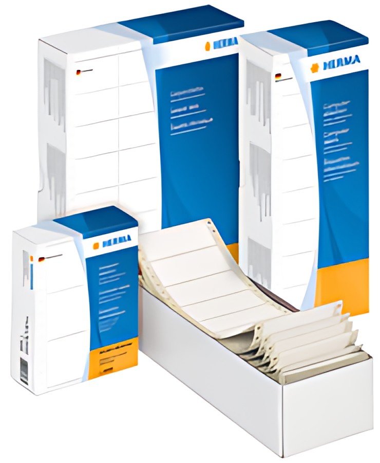 HERMA Etiquette informatique en continu, 38,1 x 10,3 mm