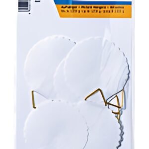HERMA Attache pour cadre, diamètre: 55 mm, Shirting, blanc