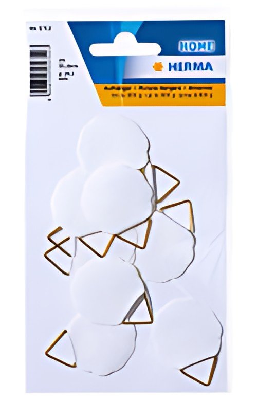 HERMA Attache pour cadre, diamètre: 34,5 mm, Shirting, blanc