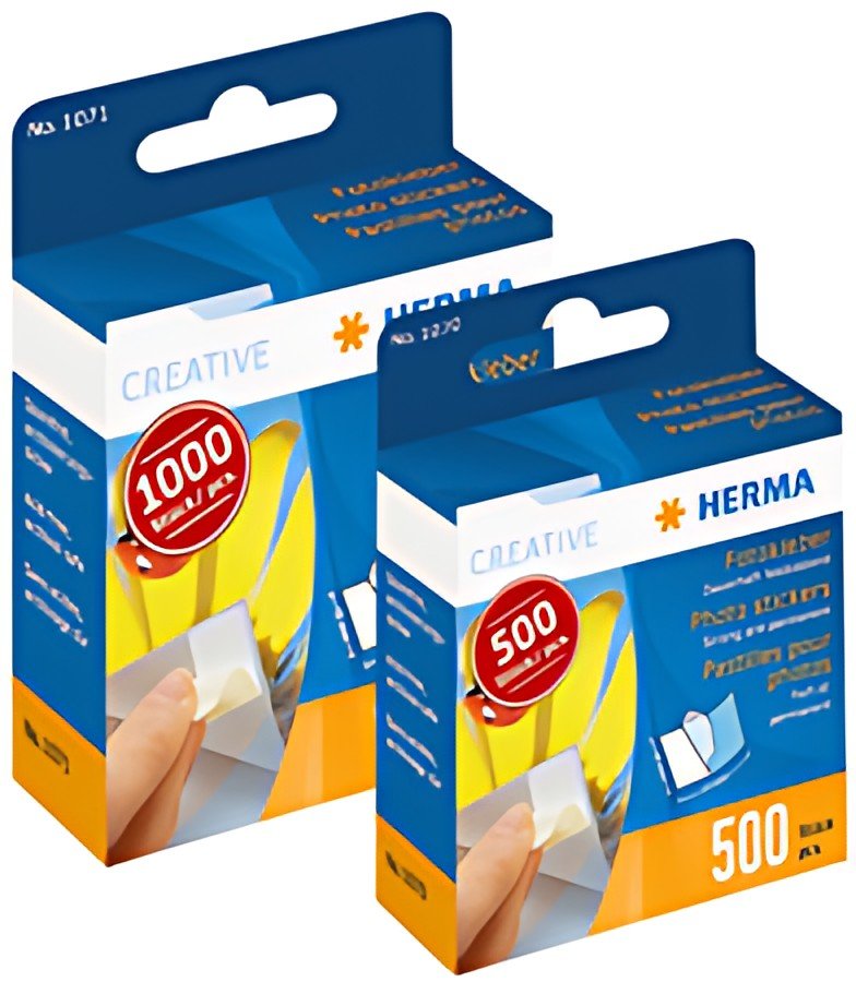 HERMA Pastilles pour photos dans un distributeur en carton,