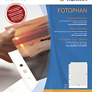 HERMA Pochettes pour photos Fotophan, format A4, pour photos