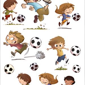 HERMA Sticker DECOR "Amis du football"