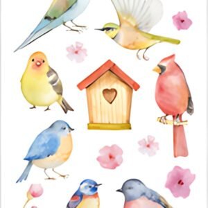 HERMA Sticker DECOR "Oiseaux chanteurs"