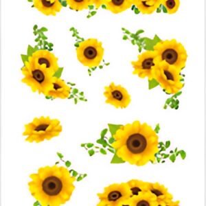 HERMA Autocollants DECOR "Tournesols"