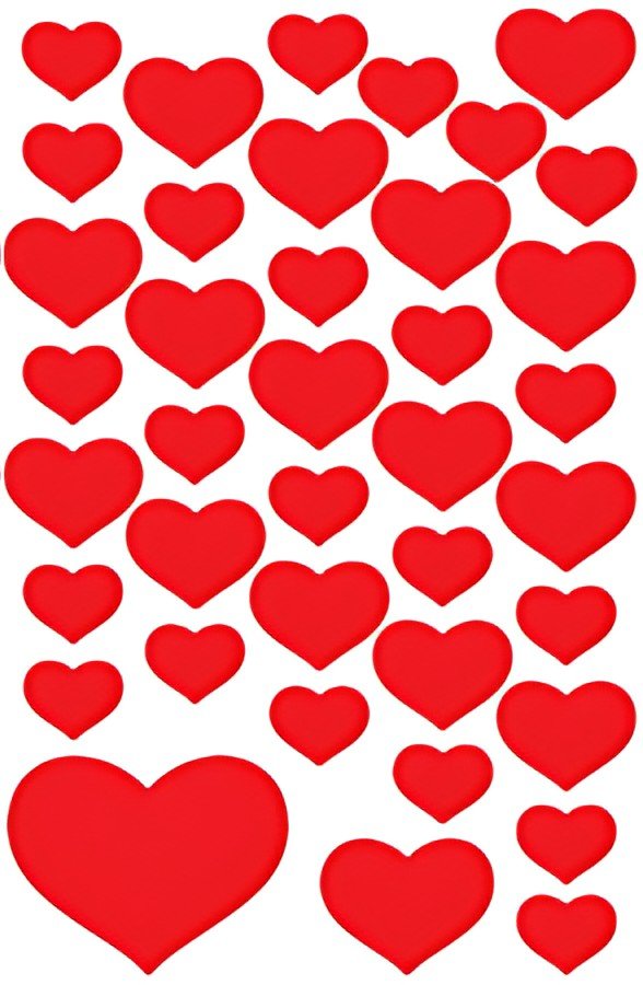 HERMA Sticker DECOR "Petits coeurs"