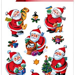 HERMA Sticker de Noël DECOR "Père Noël amusant",