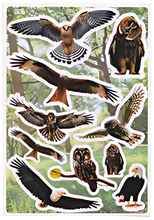HERMA Sticker DECOR Rapaces