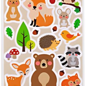 HERMA Sticker DECOR Les petits de la forêt