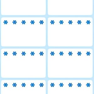 HERMA étiquettes pour surgelés, 26 x 40 mm, bleu fluo