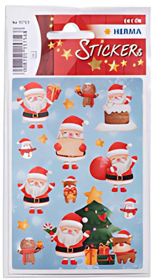 HERMA Weihnachts-Sticker DECOR "Weihnachtsmann"