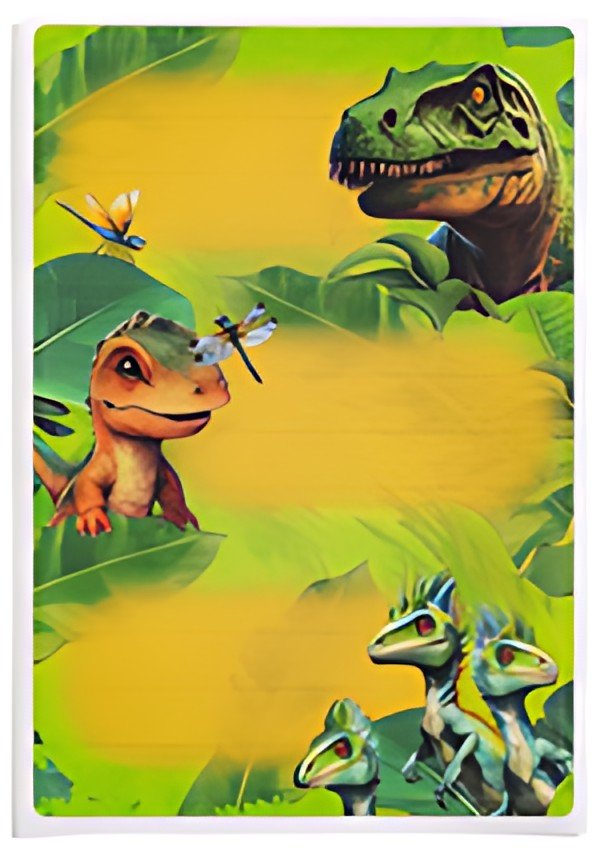 HERMA Étiquettes pour livres VARIO Dino World
