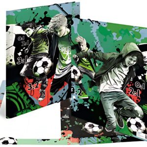 HERMA Chemise à élastique "Street Soccer", carton, A3