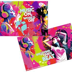 HERMA Sous-main "Music Girl", (L)550 x (H)350 mm