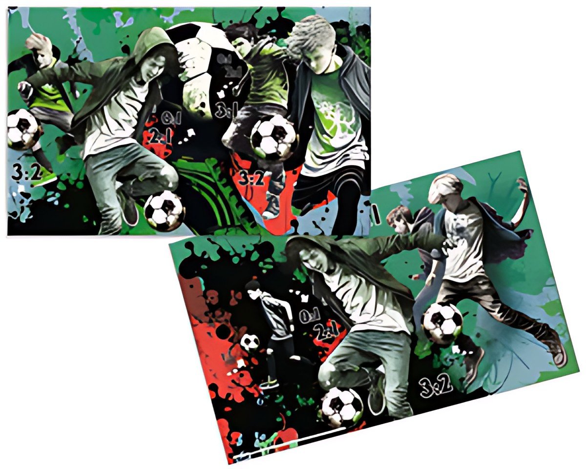 HERMA Sous-main "Street Soccer", (L)550 x (H)350 mm