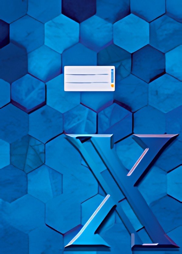 HERMA Protège-cahier X, en carton, DIN A4, bleu foncé
