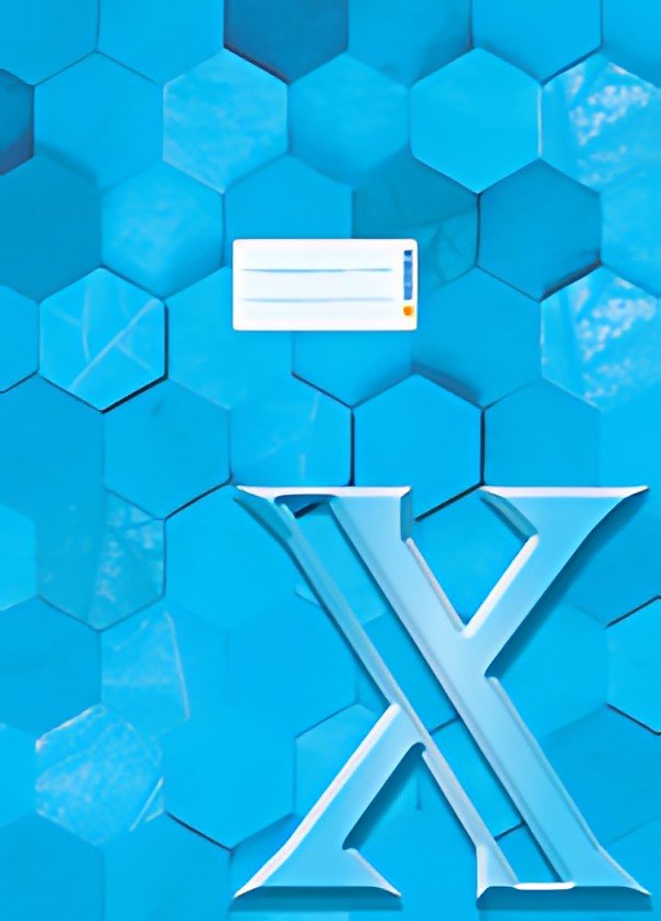 HERMA Protège-cahier X, en carton, DIN A4, bleu clair